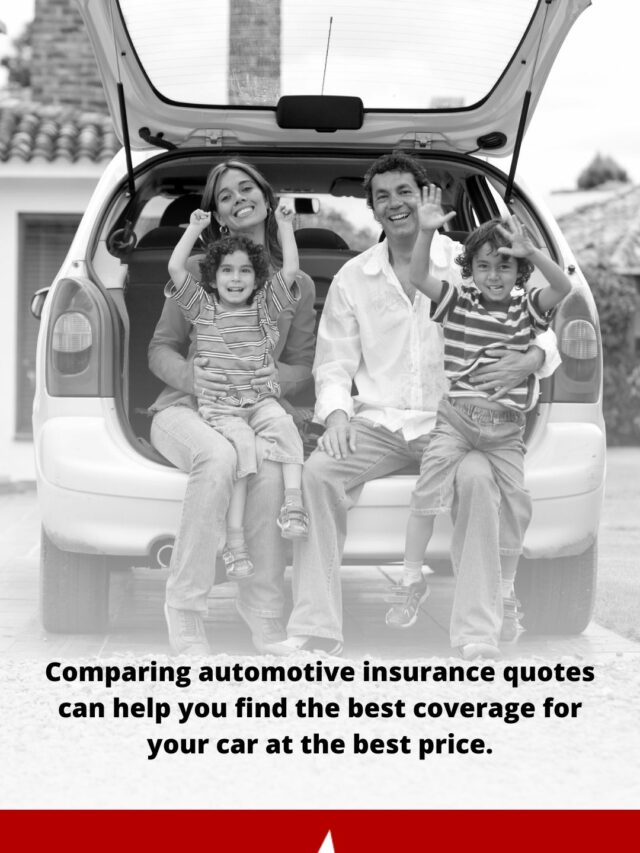 How to Compare Automotive Insurance Quotes