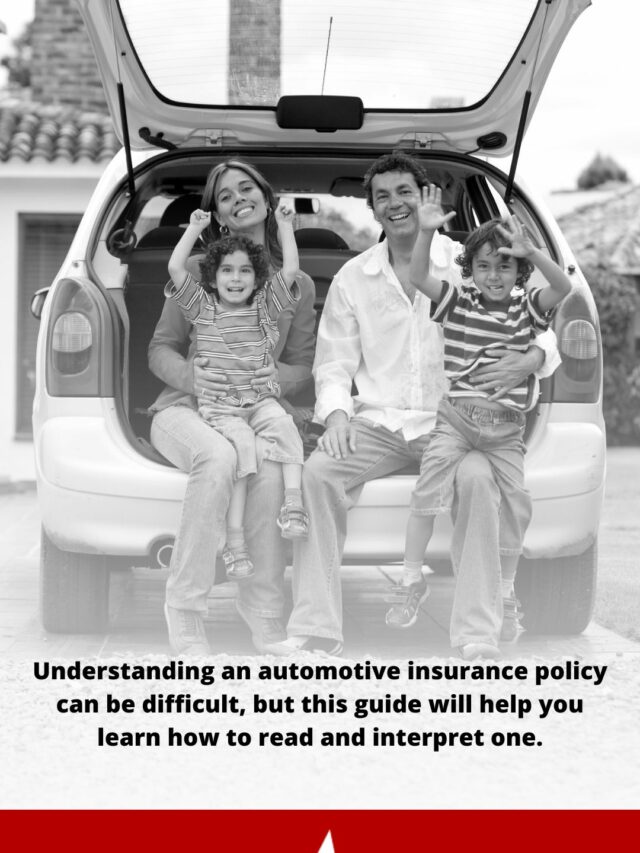 How to Read an Automotive Insurance Policy